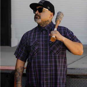 Dixxon Flannel Company: Big League Bamboo Short Sleeve, Men's LARGE, BNIB